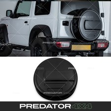 REAR WHEEL COVER BLACK SPARE TYRE BOOT MOUNTED FOR SUZUKI JIMNY MK4 JB64 2018+