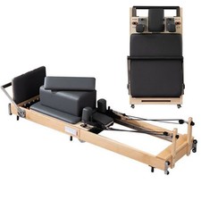 Pilates Reformer Folding Portable Contour Core Exercise Bed From Modern Fitness
