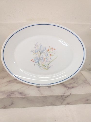 Pyrex blue iris steak - blue,