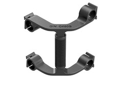 Custom microphone mount for AKG C460B/Gefell M400 Combination