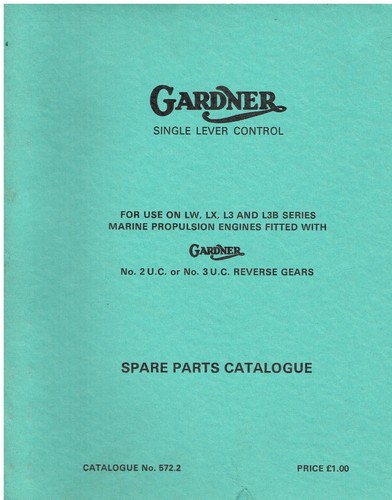Gardner single lever - single, control