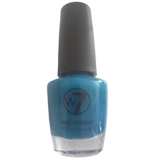 W7 Nail Polish 22 Neon Blue