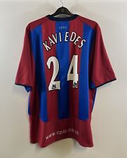 Crystal Palace Kaviedes 24 Home Football Shirt 2004/05 Adults XXL Diadora D629
