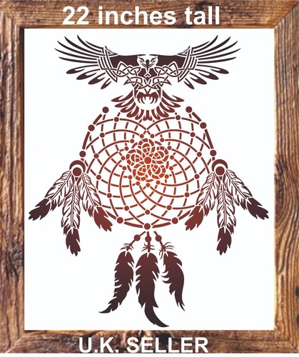 Dream catcher stencil - dream,
