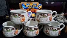 Vintage OXTAIL SOUP cups With