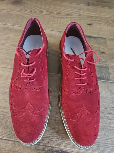 Paolo vandini men red suede - vandini, men's