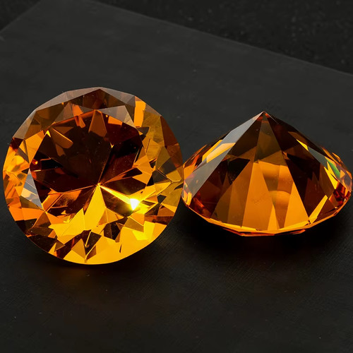 Clear crystal diamond glass - crystal,
