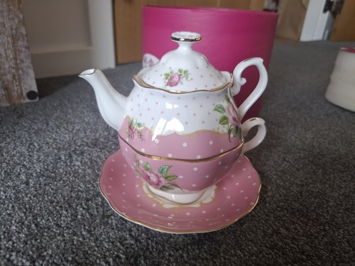 Royal albert cheeky pink polka - royal,