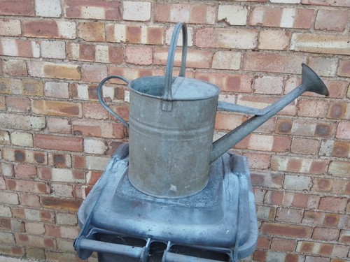 Vintage galvanised steel - vintage,