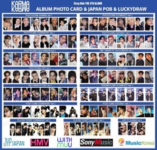 PSL STRAY KIDS KARMA ALBUM PHOTO CARD & JAPAN / KOREA POB & LUCKY DLAW & POP-UP