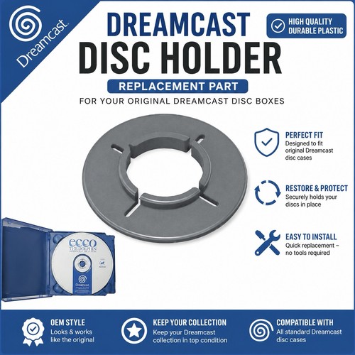 Dreamcast disc holder - dreamcast,