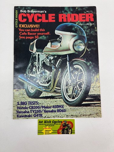 Cycle rider magazine - rider,