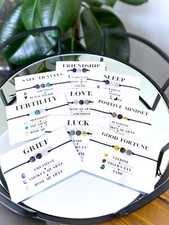 Crystal Bracelet, Bracelet for Friendship, Sleep, Love, Luck, Fertility, Travels