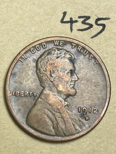 1912-D LINCOLN WHEAT CENT, low
