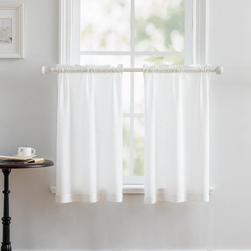 White kitchen tier - curtains, 36