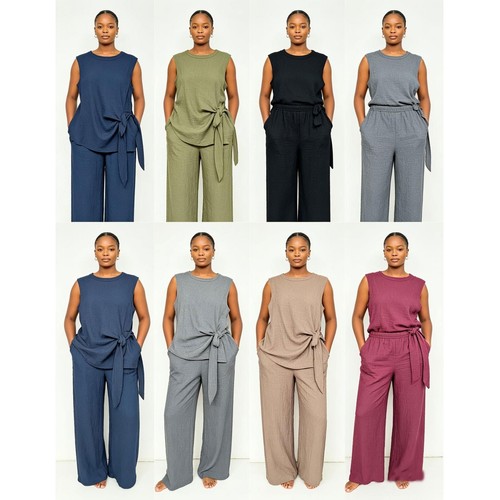 Ladies cheesecloth waffle - ladies, co