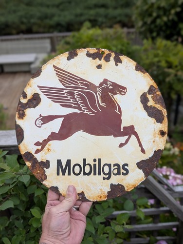 Vintage mobil metal - vintage, sign