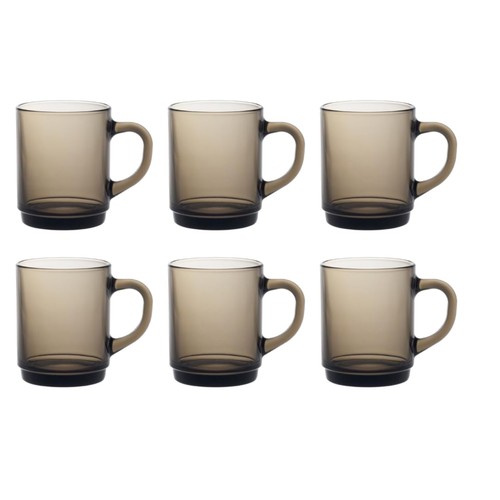Versailles glass coffee mugs - versailles,