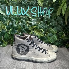 John Varvatos Converse Star Player Mid Canvas Distressed Men Size 9 