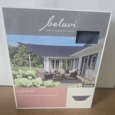 BELAVI Rectangular SUN SHADE SAIL PATIO POOL CANOPY UV PROTECTION 9.8'x6.5'