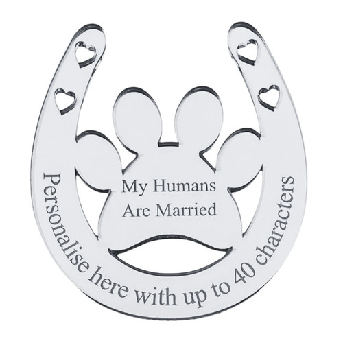 Personalised dog paw - personalised,