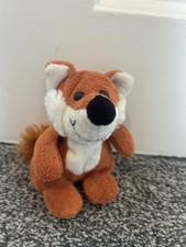 Primark early days small fox soft comforter soother doudou Plush Baby Beanie Toy