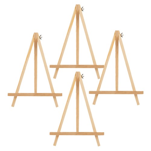 4pcs mini easel wooden - 4pcs,