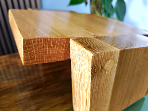 Solid oak speaker riser stands - solid,