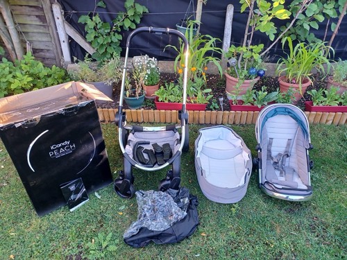 Icandy peach carrycot seat - peach, 5