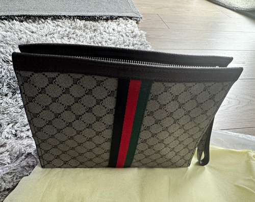 Gucci web supreme zip wrist - gucci, gg