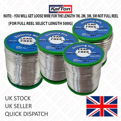 Solder wire lead free - lead, loose