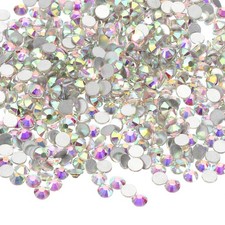 1600Pcs SS20 Round Flatback