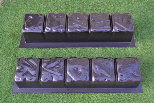 Concrete molds straight edge