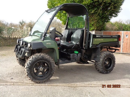 John deere gator 855d reg - deere,