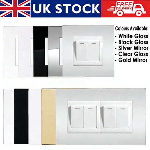 Single double socket - double,