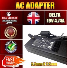GENUINE DELTA TOSHIBA L350D-213 PSLE4E-004001EN LAPTOP 90W AC ADAPTER CHARGER