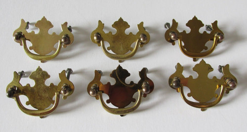 Antique brass handles with - antique,