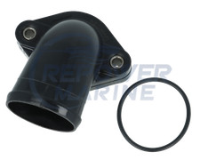 Water Connector for Volvo Penta D4 & D6 Elbow, Replaces 21450768