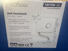TRITON T30I INSTAFLOW HANDWASH