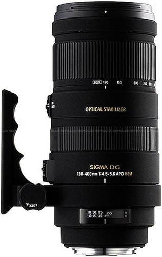 Sigma 120 400mm - sigma, f4.5-5.6