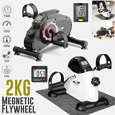 Portable Mini Exercise Bike Pedal Exerciser Arm Leg Cycle Machine Resistance