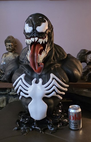 Life size venom - size, bust