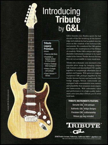Leo fender tribute legacy - g&l,