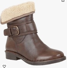 Lotus Women's Matterhorn Ankle Boots Brown Leather Uk 7:5 Eu 41
