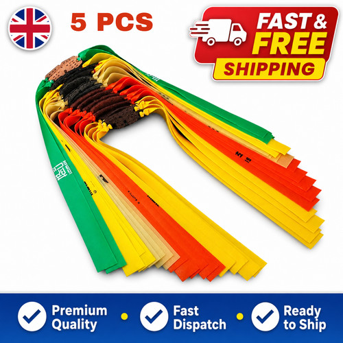 Flat rubber bands - 5,
