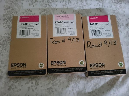 Genuine epson t602b - 3,