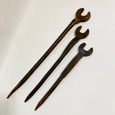 Vintage Podgers Spanners Steel Erector 32mm 30mm 28mm