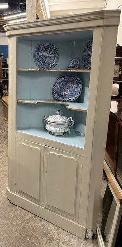 Large antique painted two - antique,
