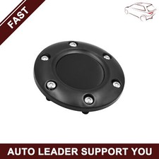 Universal Piece of 1 Car 6-Bolt Steering Wheel Horn Button 85mm 3.3" Black