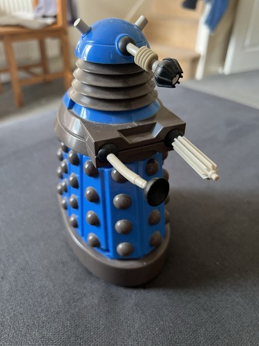 Blue dalek doctor - blue, figure